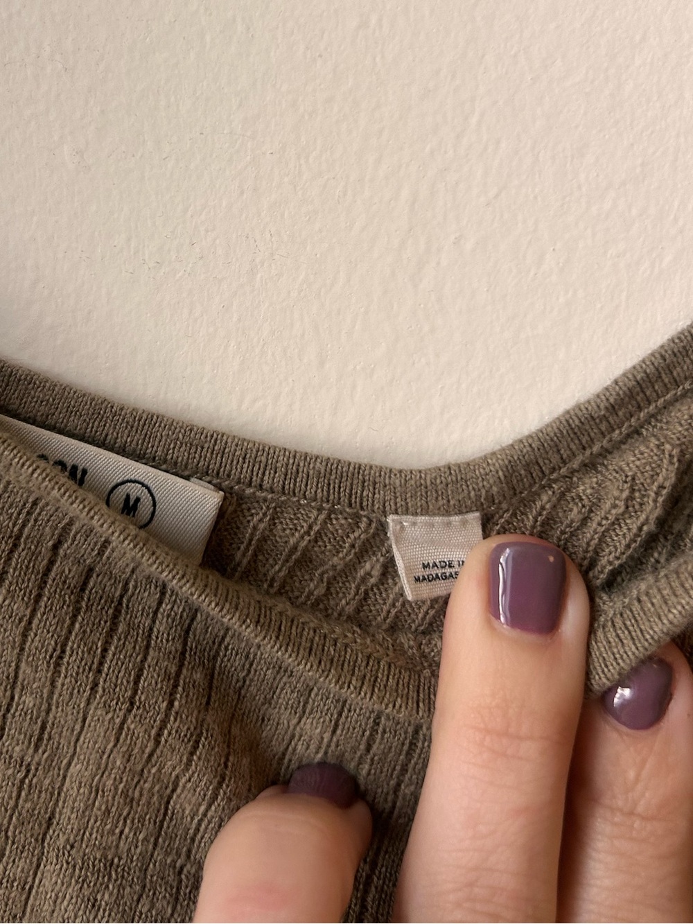 buck mason willow green coastal linen rib camisole tank cami - Picture 9 of 10